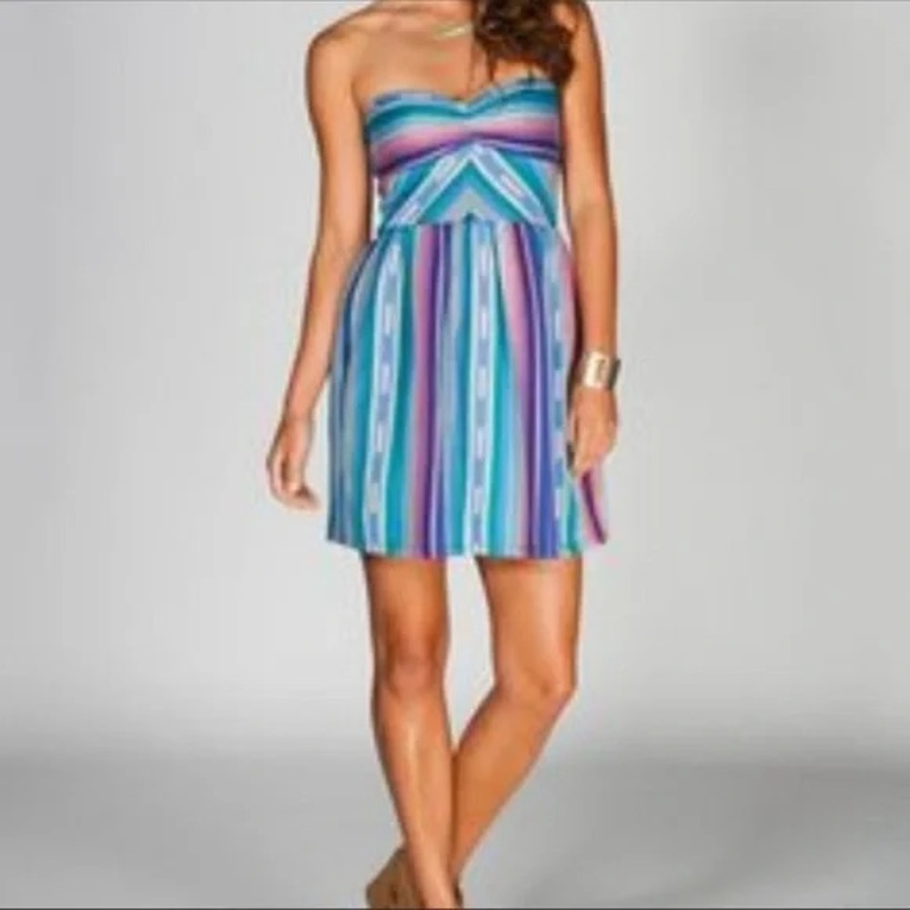 ROXY Y2K Strapless Summer Dress - Picture 5 of 5